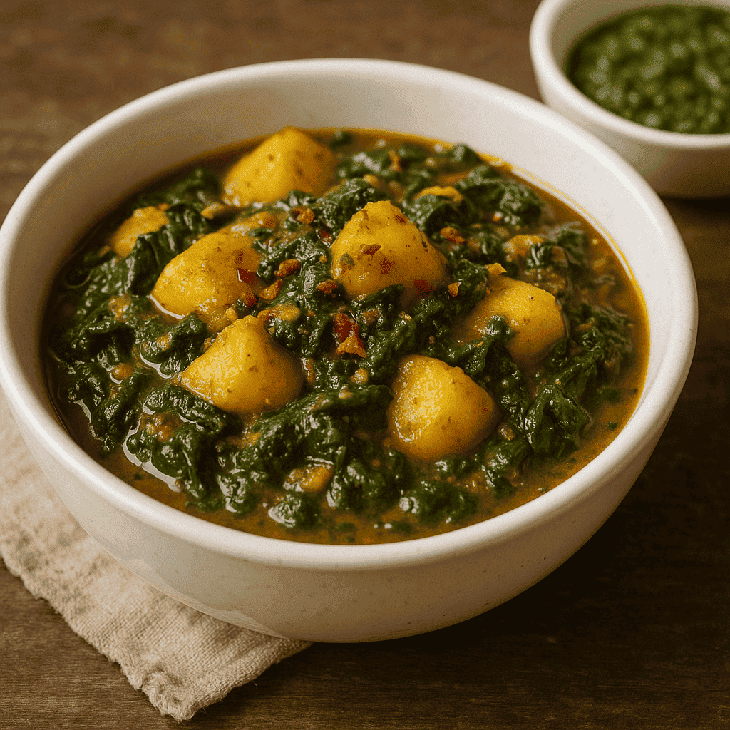 Spinich & Potatoes Large