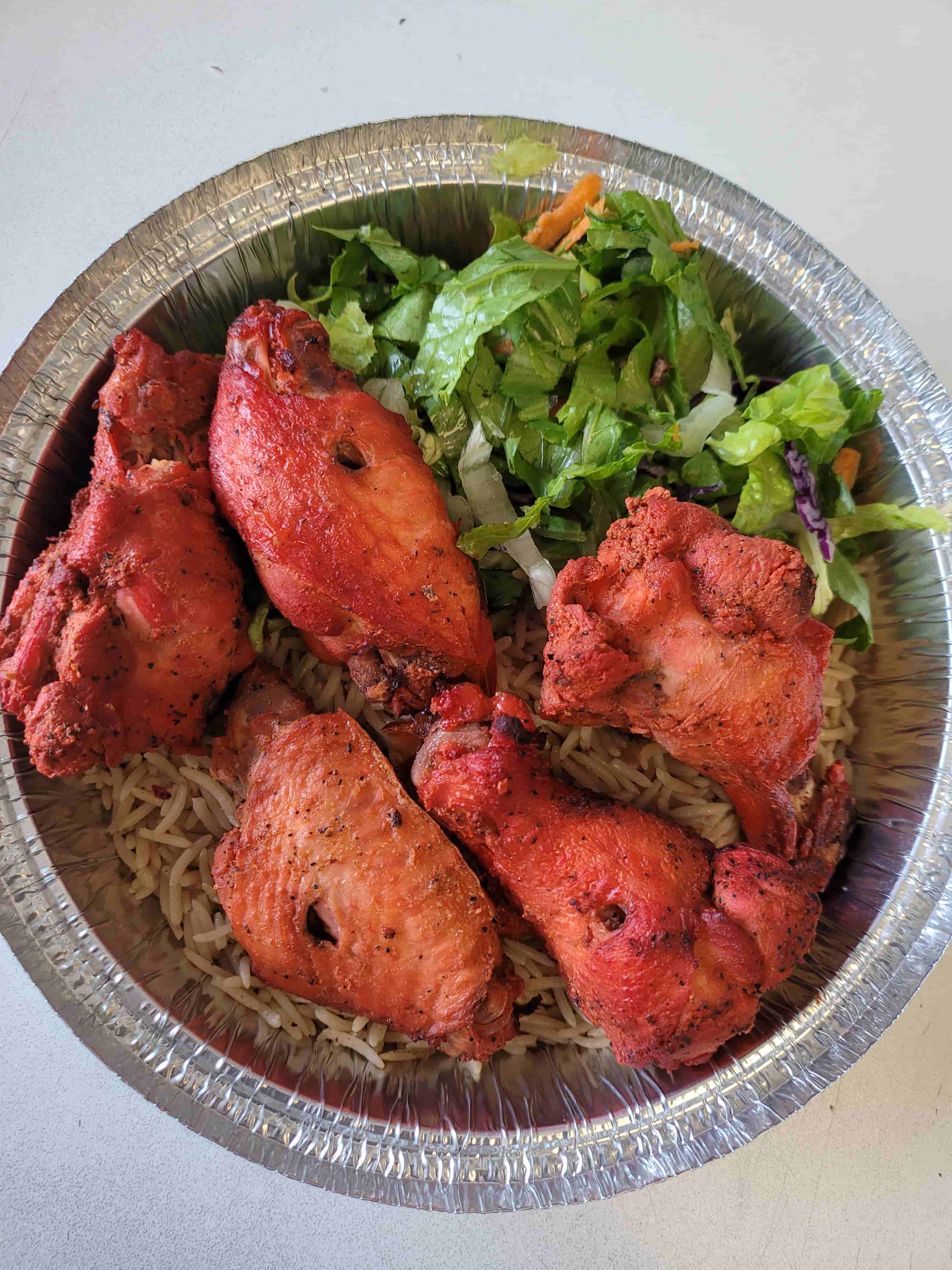 7A1. Tandoori Chicken Wings Only (Baked)